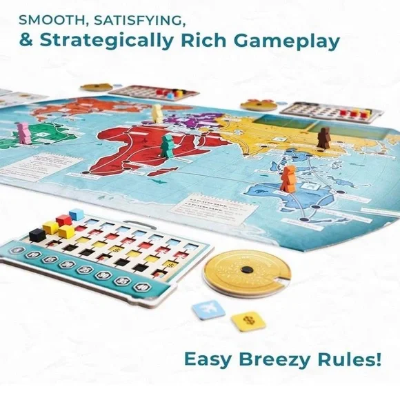 Trekking The World (2nd Edition) - Kickstarter Edition - Picture 6 of 9